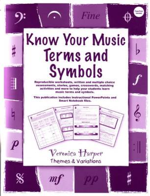 Themes & Variations - Know Your Music Terms and Symbols - Harper - Book/CD