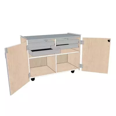 Wenger - Basic Percussion Workstation - Wenger Maple