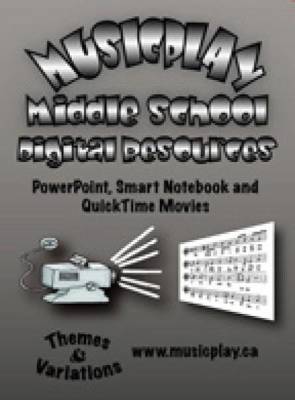 Themes & Variations - Musicplay (6) For Middle School - Gagne - Digital Resources - DVD-ROM
