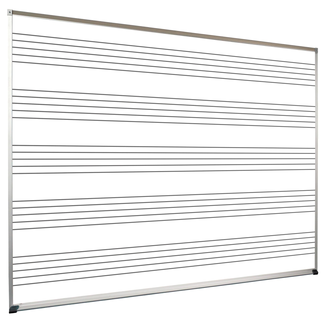 Porcelain Steel Staff Markerboard - 4\' x 8\'