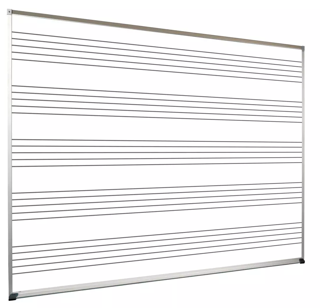 Porcelain Steel Staff Markerboard - 4\' x 8\'