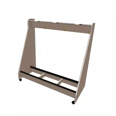 Wenger - 3-String Bass Mobile Storage Rack - Evening Tigris