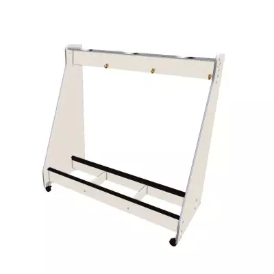 Wenger - 3-String Bass Mobile Storage Rack - Oyster