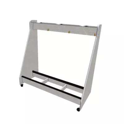 Wenger - 3-String Bass Mobile Storage Rack - Pebble