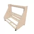 Wenger - 16 Violin\/Viola Mobile Storage Rack - Wenger Maple