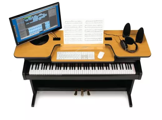 Wenger - Class Piano Workstation - Solar Oak