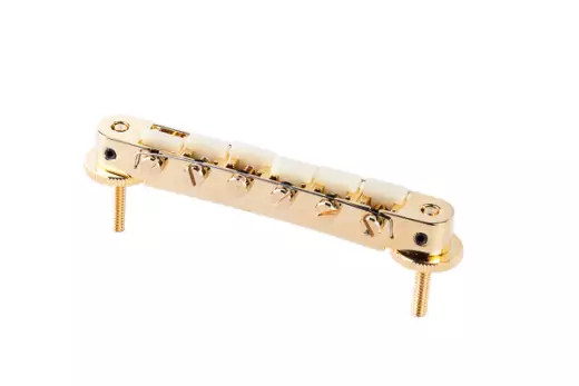 TonePros - ABR-1 Style Replacement Tune-o-Matic Bridge - Gold