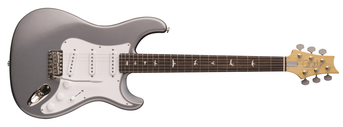 John Mayer Signature Silver Sky Electric Guitar with Rosewood Fretboard (Gigbag Included) - Tungsten
