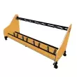 Wenger - 4 Tuba\/Sousaphone Mobile Storage Rack - Solar Oak