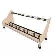 Wenger - 4 Tuba\/Sousaphone Mobile Storage Rack - Wenger Maple