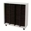 Wenger - Mobile Choral Folio 4 Column Cabinet - Maple