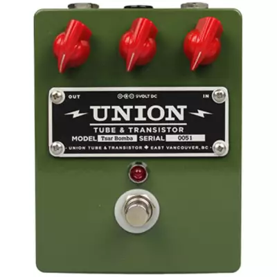 Union Tube & Transistor - Tsar Bomba Deluxe Fuzz Pedal