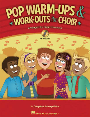 Hal Leonard - Pop Warm-ups & Work-Outs for Choir - Emerson - Book/CD