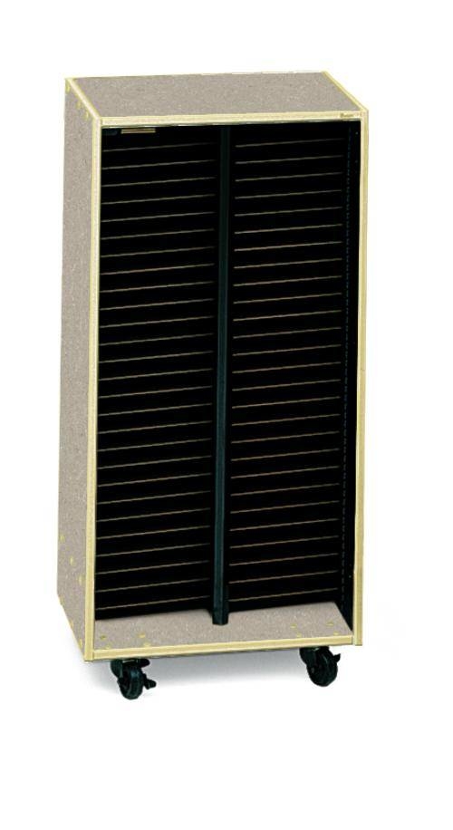 Mobile Choral Folio 2 Column Cabinet - Evening Tigris