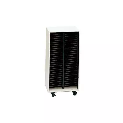 Wenger - Mobile Band/Orchestra 2-Column Folio Cabinet - Pebble