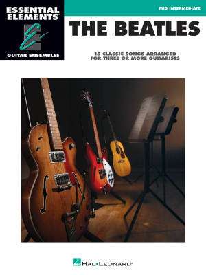 Hal Leonard - The Beatles: Essential Elements Guitar Ensembles - Book
