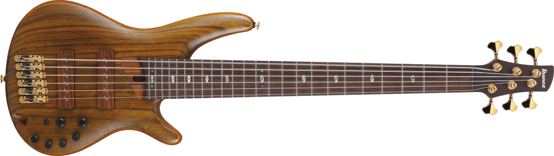 SR Prestige 6-String Electric Bass with Hardshell Case - Mocha Flat