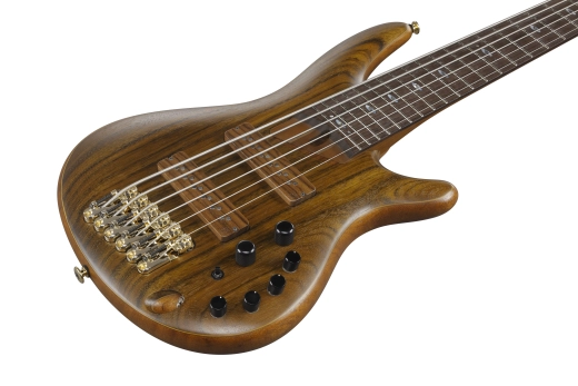 SR Prestige 6-String Electric Bass with Hardshell Case - Mocha Flat