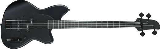 Talman Bass Standard 4-String Electric Bass - Black Flat