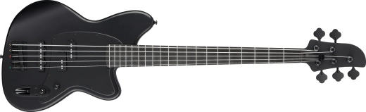 Talman Bass Standard 5-String Electric Bass - Black Flat