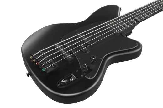 Talman Bass Standard 5-String Electric Bass - Black Flat