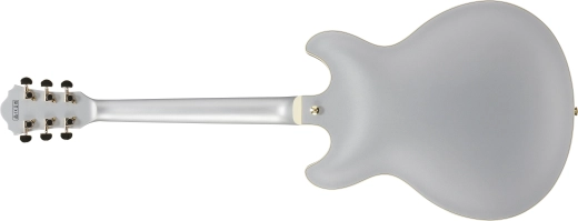 AS Artcore 6-String Hollow Body Electric Guitar - Moonstone Silver Flat