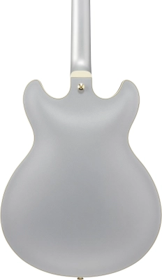 AS Artcore 6-String Hollow Body Electric Guitar - Moonstone Silver Flat