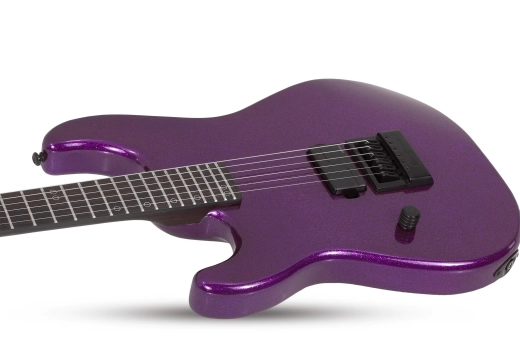 Daniel Haniss Danskimo-6 Electric Guitar - Purple Sparkle (Left Handed)