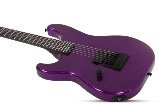 Daniel Haniss Danskimo-6 Electric Guitar - Purple Sparkle (Left Handed)