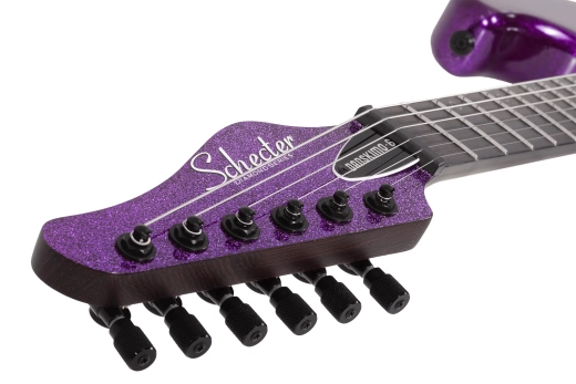 Daniel Haniss Danskimo-6 Electric Guitar - Purple Sparkle (Left Handed)