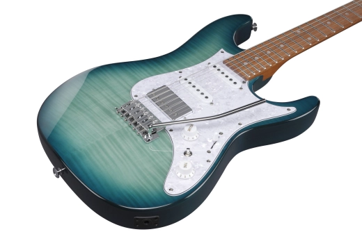 AZ Standard 6-String Electric Guitar - Transparent Turquoise Burst