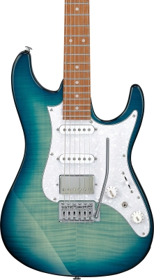 AZ Standard 6-String Electric Guitar - Transparent Turquoise Burst