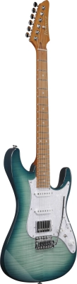 AZ Standard 6-String Electric Guitar - Transparent Turquoise Burst