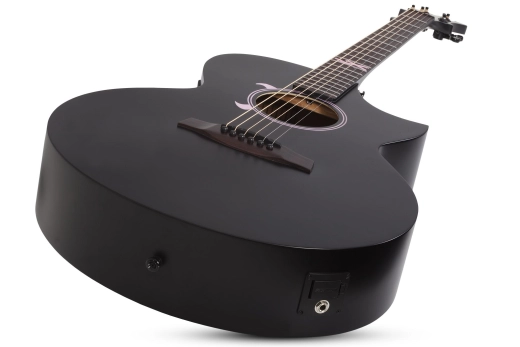 Machine Gun Kelly Acoustic/Electric Guitar - Satin Black