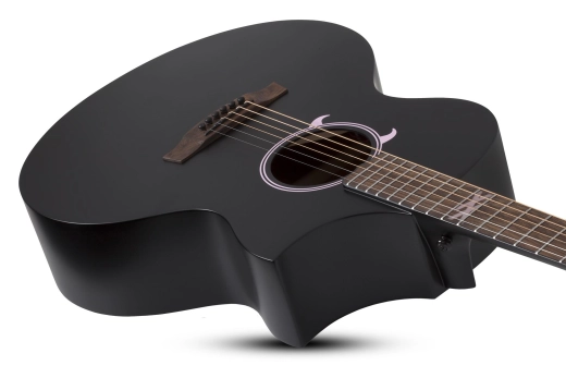 Machine Gun Kelly Acoustic/Electric Guitar - Satin Black