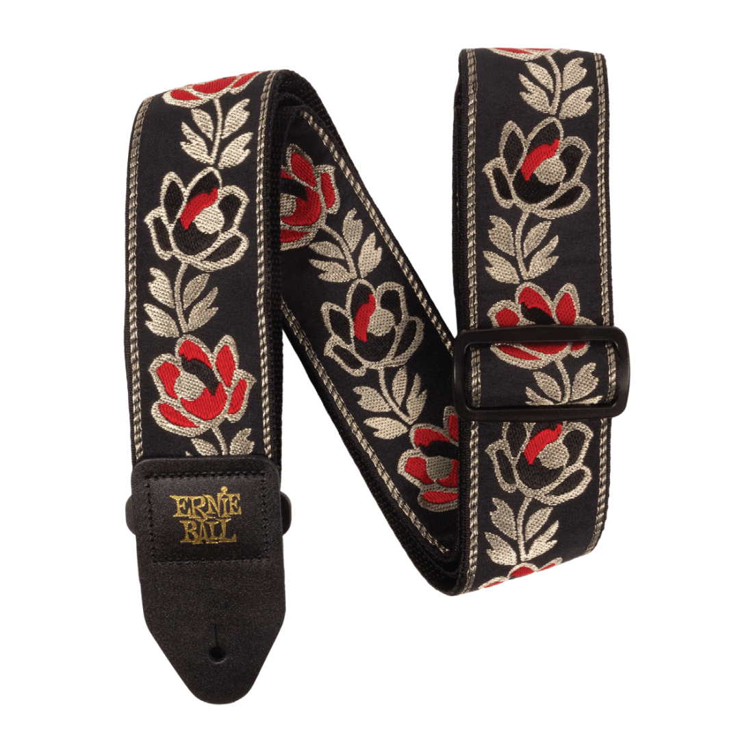 Noble Rose Jacquard Guitar Strap