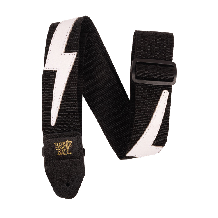 White Lightning Premium Guitar Strap