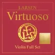 Larsen Strings - Virtuoso 4\/4 Violin String Set with Ball E - Medium