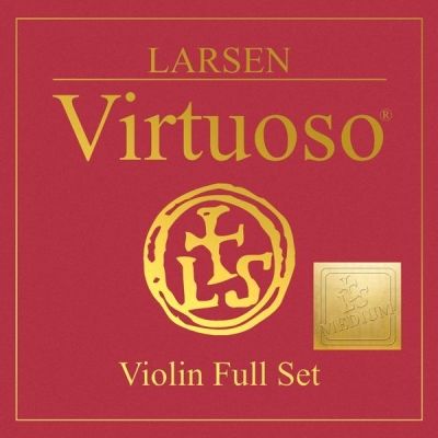 Larsen Strings - Virtuoso 4/4 Violin String Set with Ball E - Medium