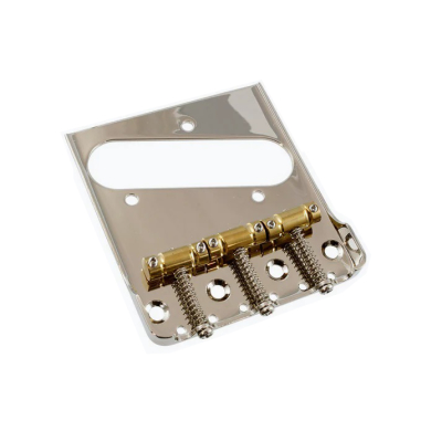 All Parts - Telecaster Bridge with Gotoh In-Tune Saddles