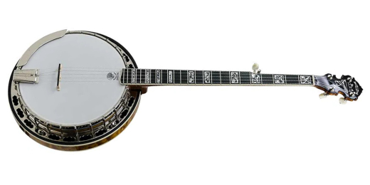 Deering Banjo Company - Tony Trischka Silver Clipper Banjo with Hardshell Case