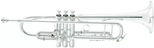 King - Silver Flair Bb Trumpet with Trigger