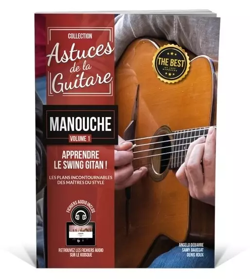 Astuces de la guitare manouche vol 1 - Debarre/Daussat/Roux - Book/Audio Online