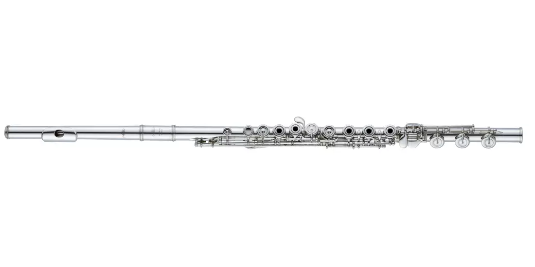 Handmade Series Britannia Silver Flute with Open Hole, Offset G, B Foot, C# Trill and Z Headjoint