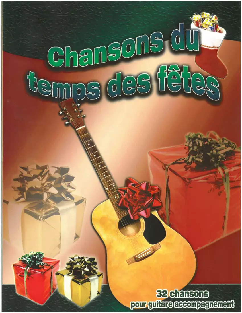 Chansons du Temps des Fetes - Guitar - Book