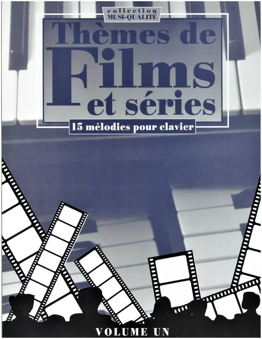 Themes de Films et Series, Volume Un - Electronic Keyboard - Book