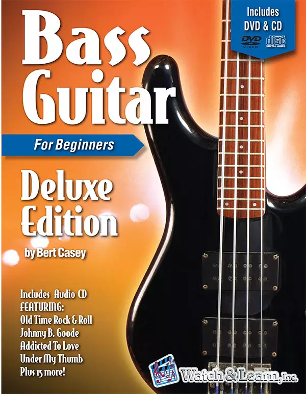 Bass Guitar Primer Deluxe Edition - Casey - Bass Guitar - Book/CD/DVD