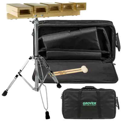 Grover Pro Percussion - Temple Block Set