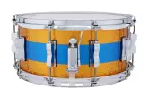 Classic Maple 6.5x14\'\' Snare Drum - Blue/Orange Triband