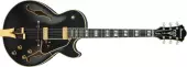 Ibanez - George Benson Signature 6-String Electric Guitar with Hardshell Case - Black